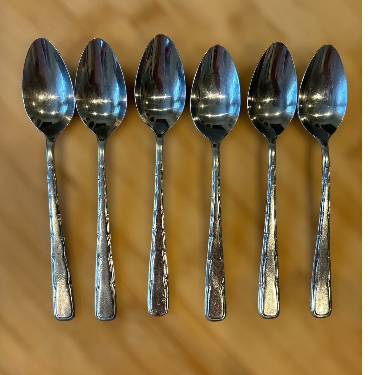 Vintage Stainless Flatware Japan Scalloped Edge Unknown Maker/Pattern 28 Pieces