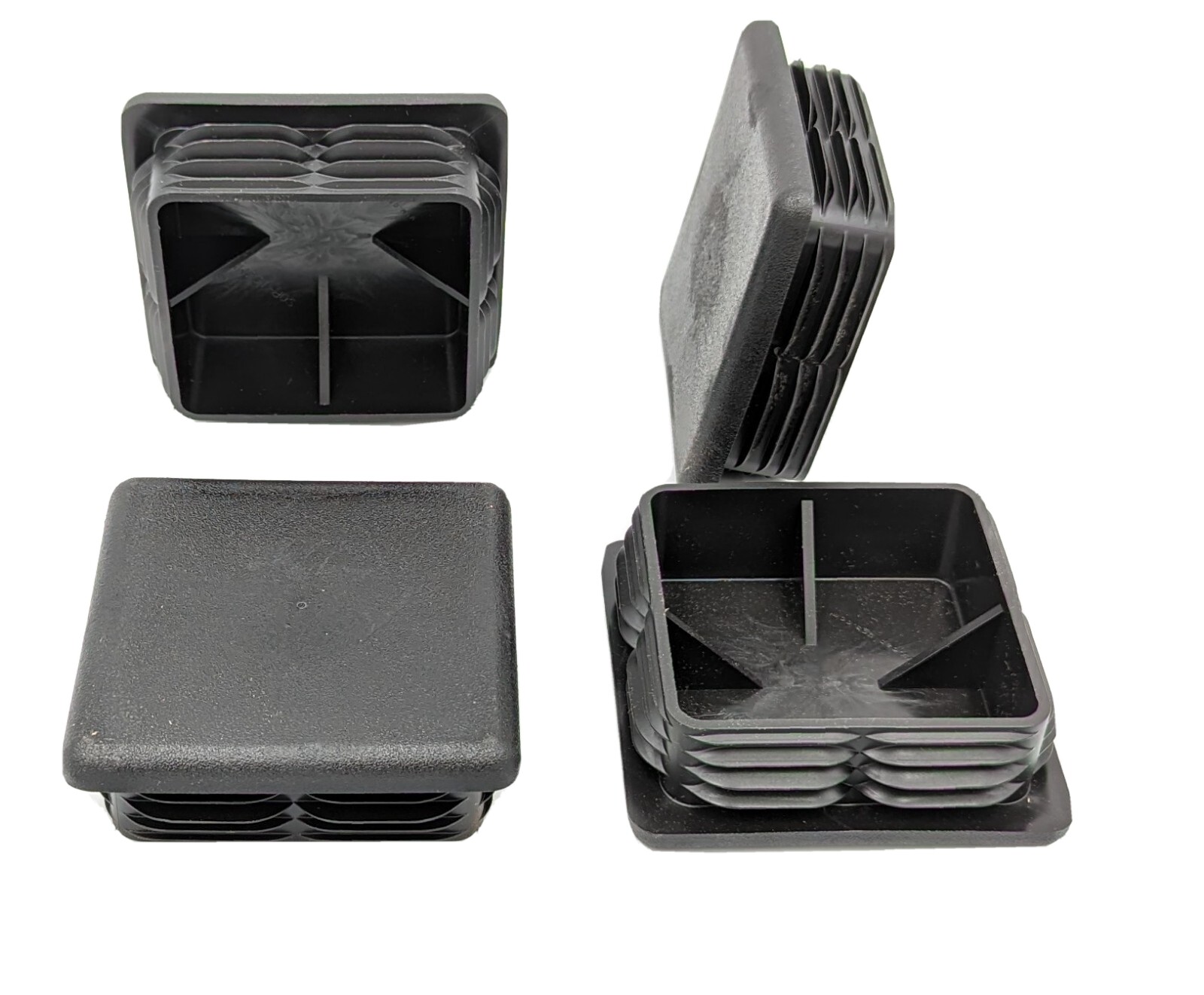 CAPLUGS, SQUARE TUBING PLUGS, SQR-100MM, 4" X 4", LOT OF 25 FREE SHIPPING