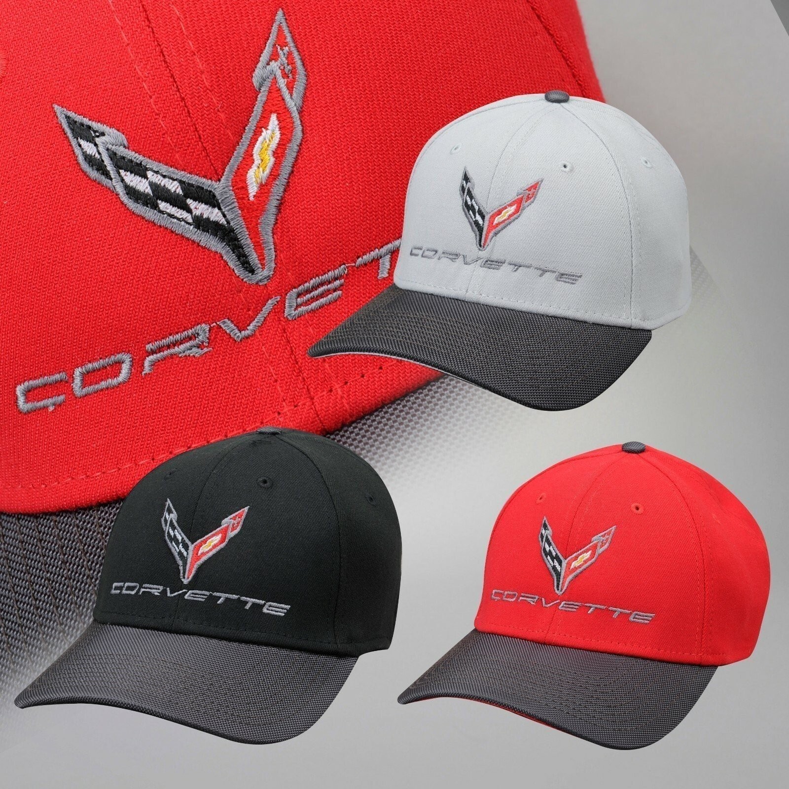 2020 Corvette C8 FlexFit Hat *Choose Color* 688102