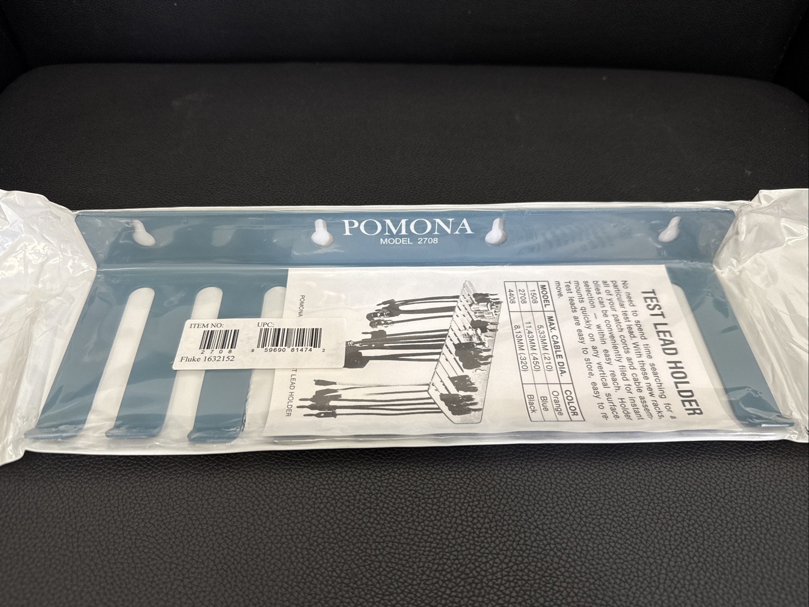 Pomona Model 2708 Test Lead Holder - NEW