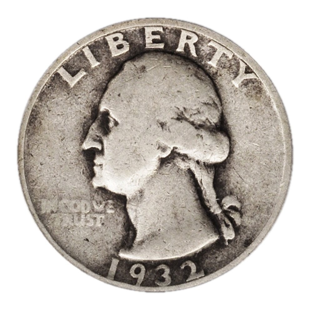 90% Silver Washington Quarter .25c Face Quarter Fine Random Date