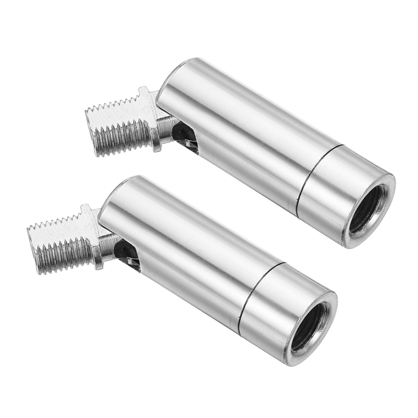 2Pcs, 90/350 Degree Sloped Ceiling Light Adapter M10 Thread Chrome