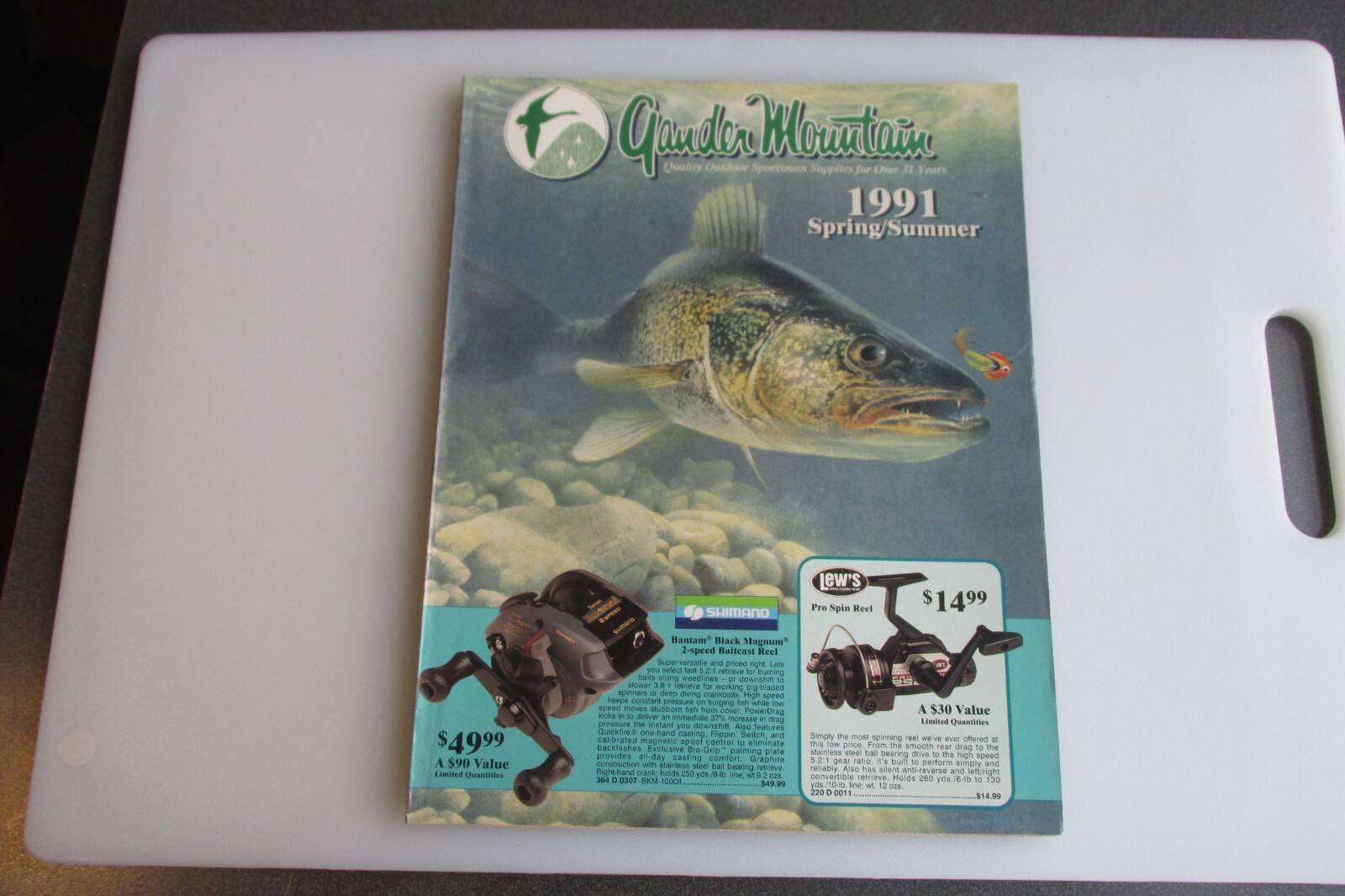 1991 Gander Mountain Spring/Summer Catalog Good Condition