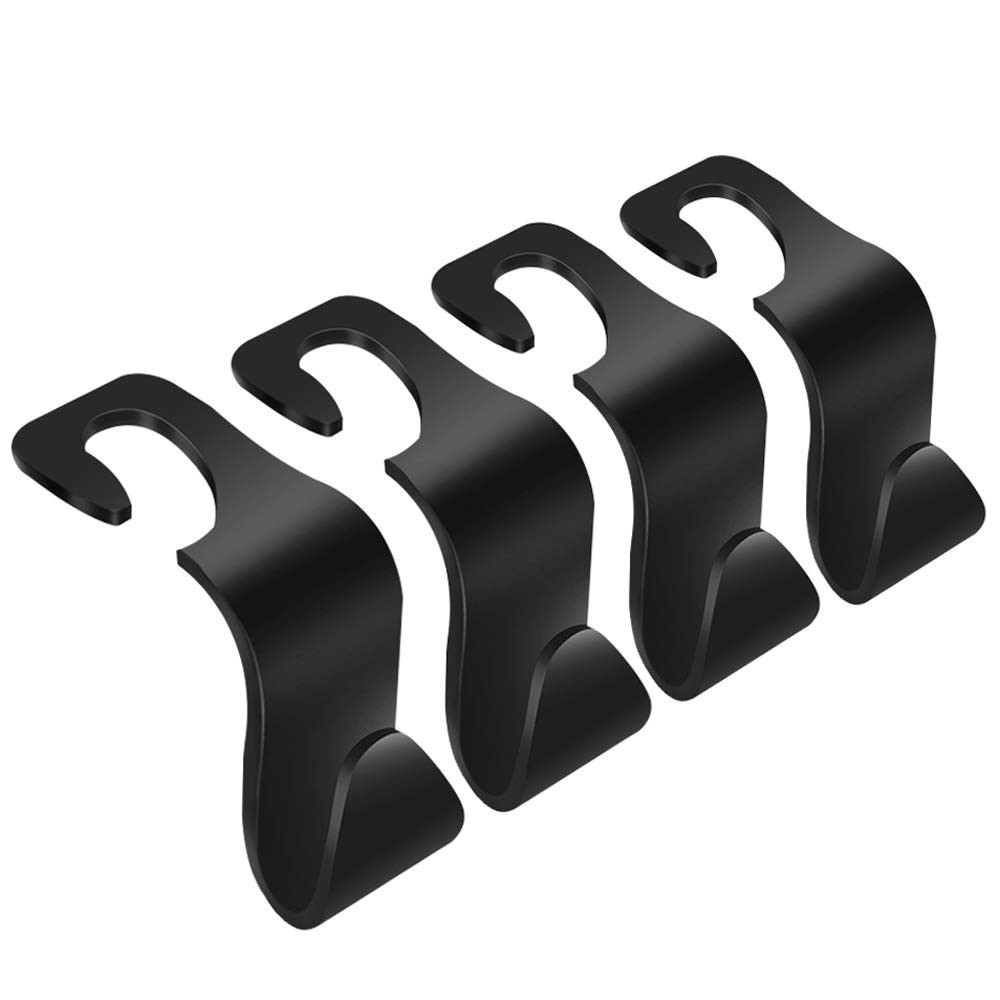 Car Seat Headrest Hook 4 Pack Vehicle Backpack Hooks Hanger 4Pcs