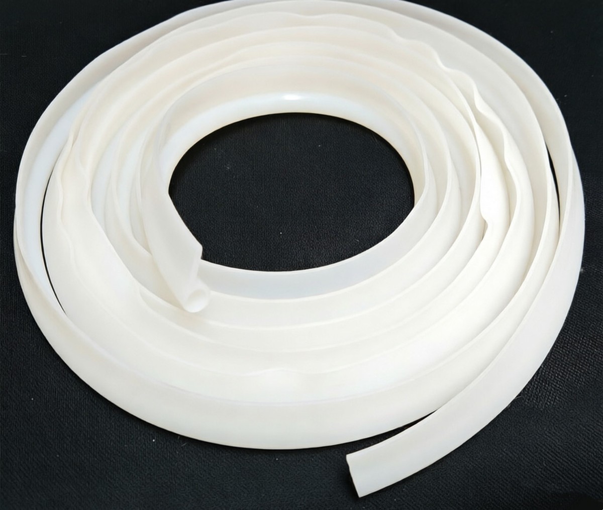 White Silicone Rubber P Profile Oven Cooker Door Seals Seals Sealing Tape Strip