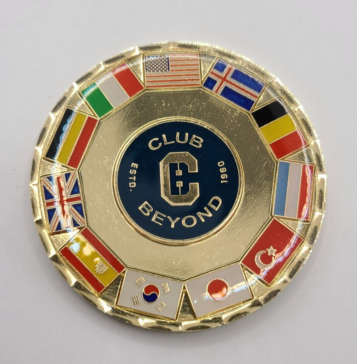 Club Beyond Military Community Youth Ministries Token Coin Souvenir 50mm