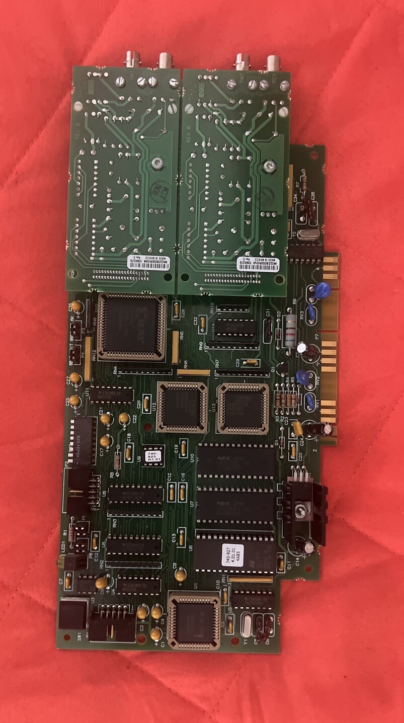 SIMPLEX 4100-6014 Network Interface Module W/2 Fiber Media Cards 4100-6056