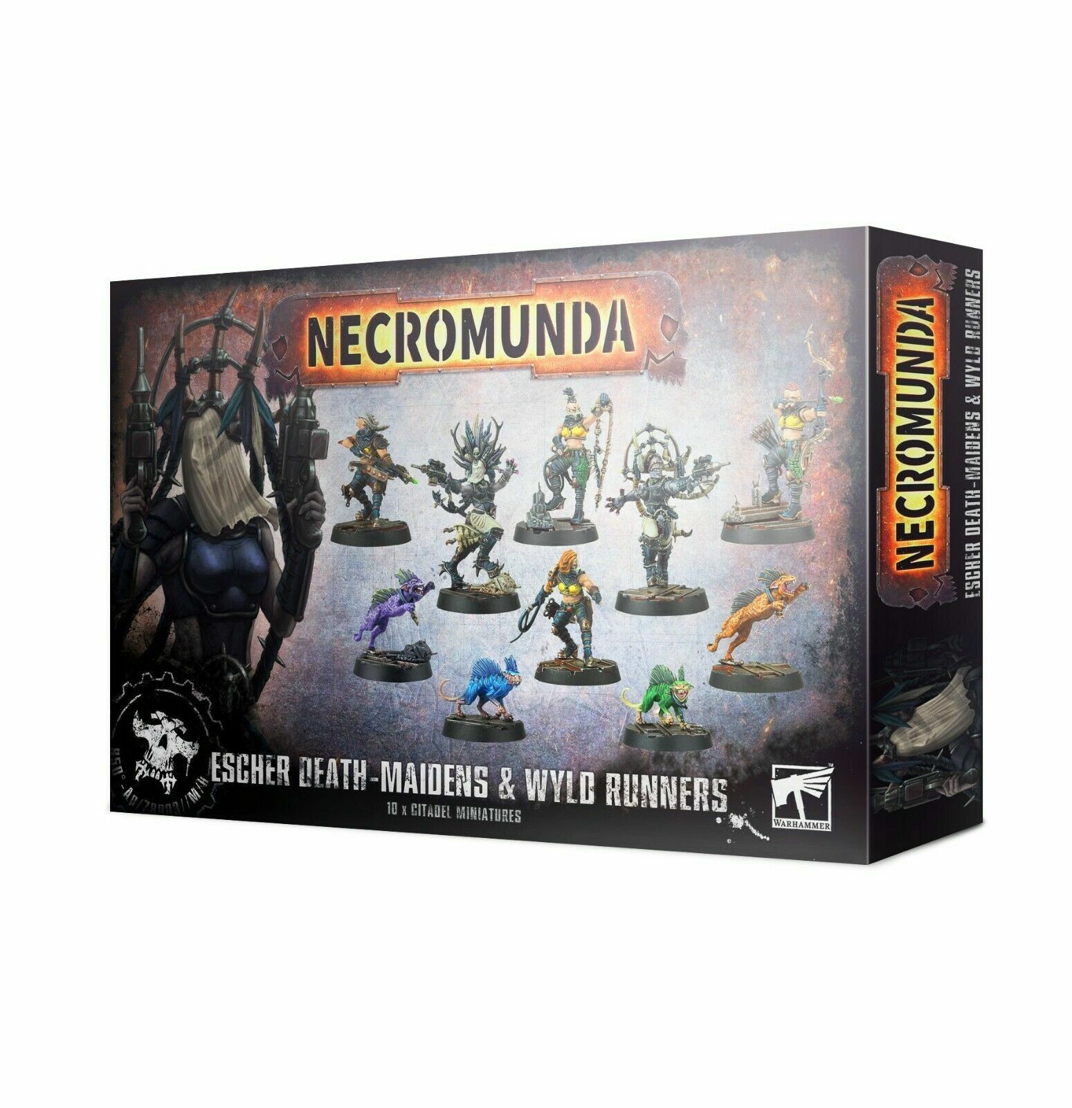 House Escher Death Maidens & Wyld Runners Necromunda Warhammer 40K