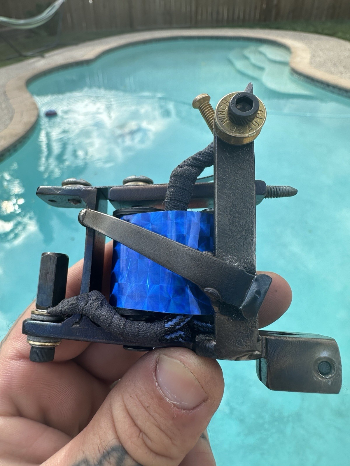 Handmade Tattoo Machine Bulldog Shader Neil Ritter