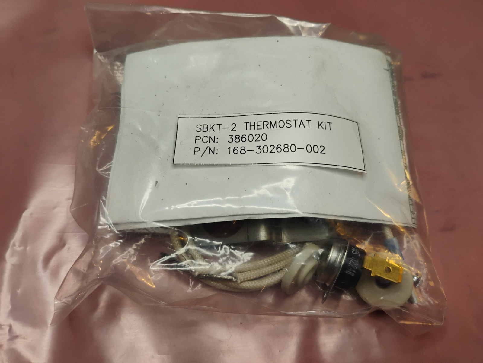 Chromalox SBKT-2 Control Panel Thermostat Kit 168-302680-002 - Fast Ship