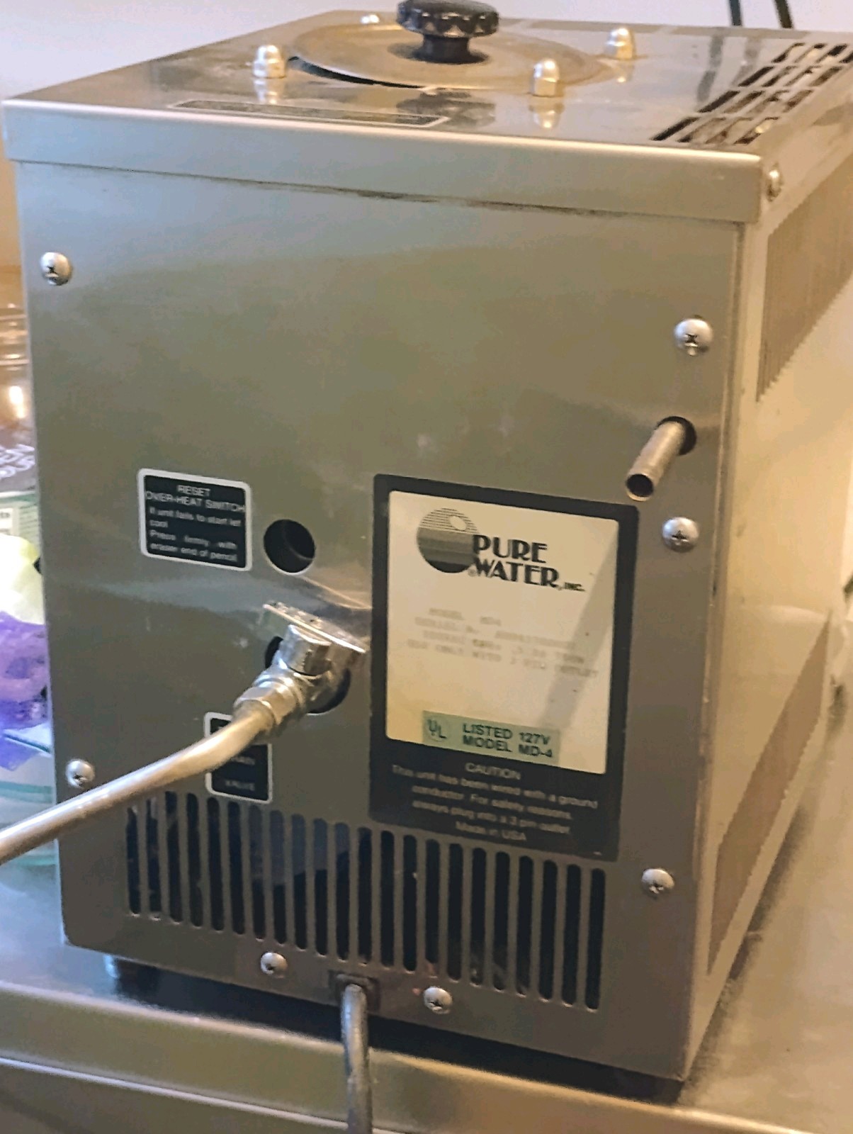 Pure Water, Inc. MD-4 Water Stainless-steel Distiller