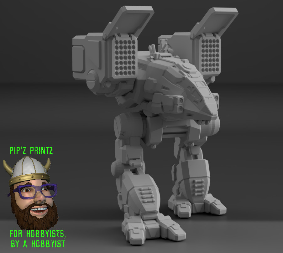 CPLT-C1D5 Alternate Model For Battletech 6mm-10mm-15mm Scales
