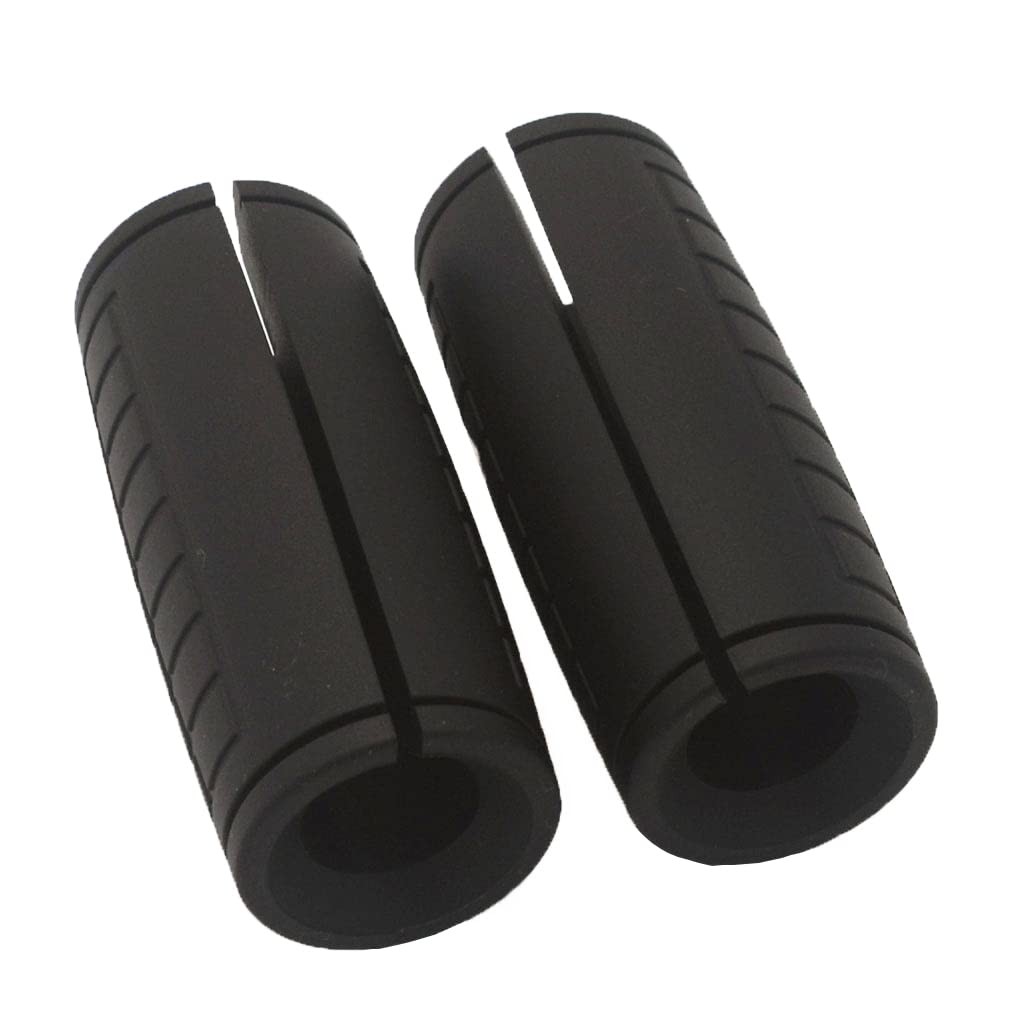 Weight Bar Grips Fit Standard Barbell, Dumbell Handles, Thick Bar Training Ad...