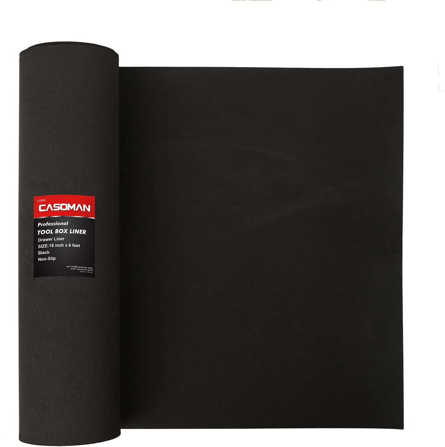 CASOMAN Professional Tool Box Liner and Drawer Liner - 16 Inch (Wide) X 6 Feet (