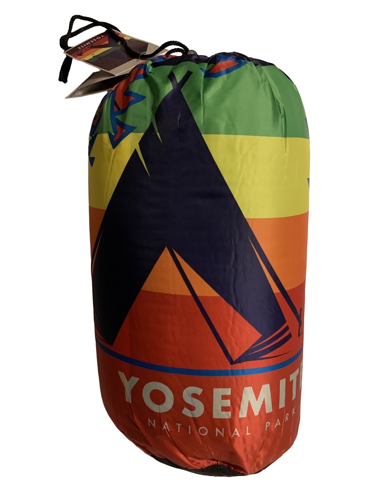 Yosemite National Park Packable Camping Blanket Reversible Lightweight 78” X 53”