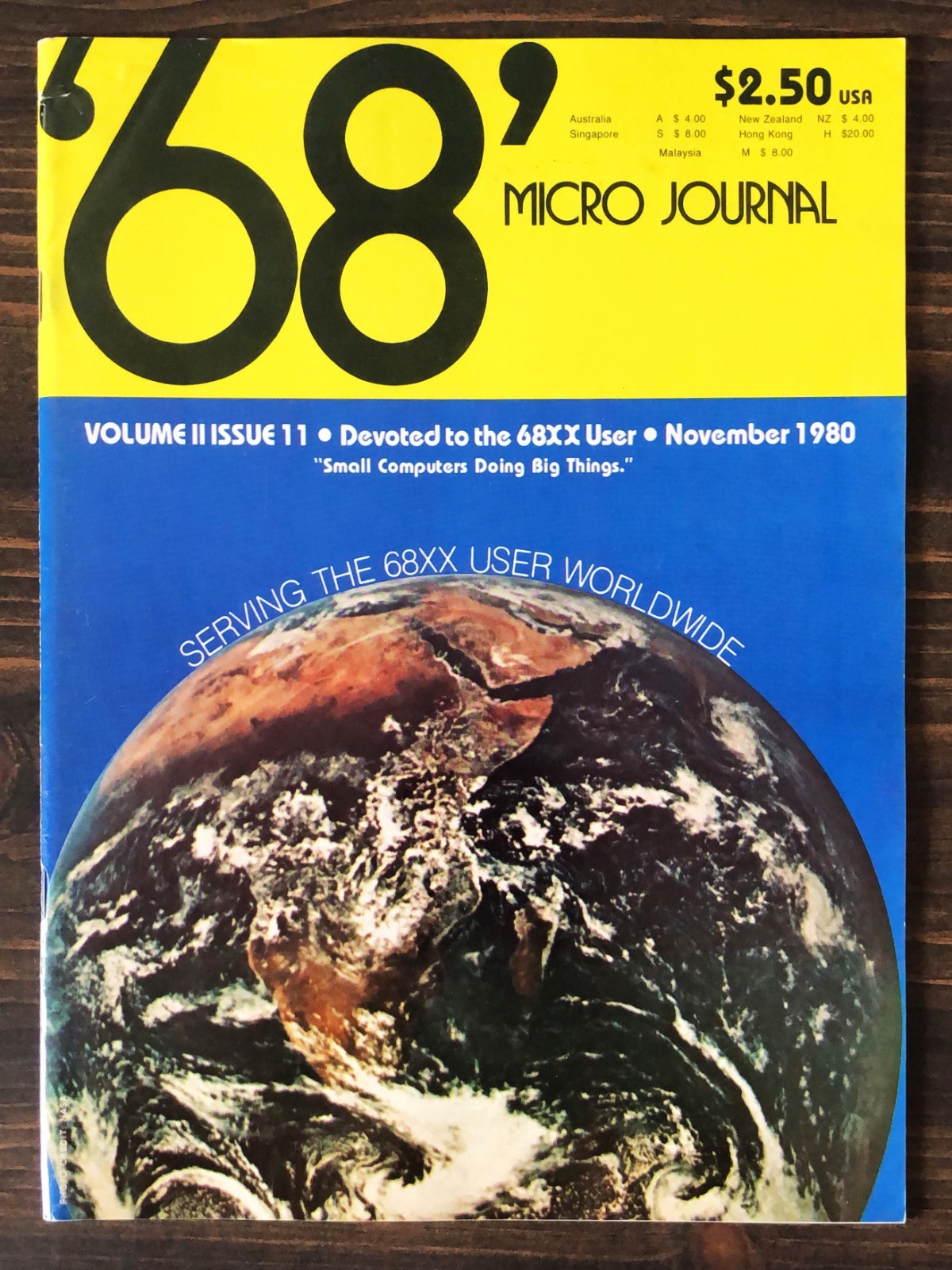 68 Micro Journal - November 1980, Vol. II, Issue 11