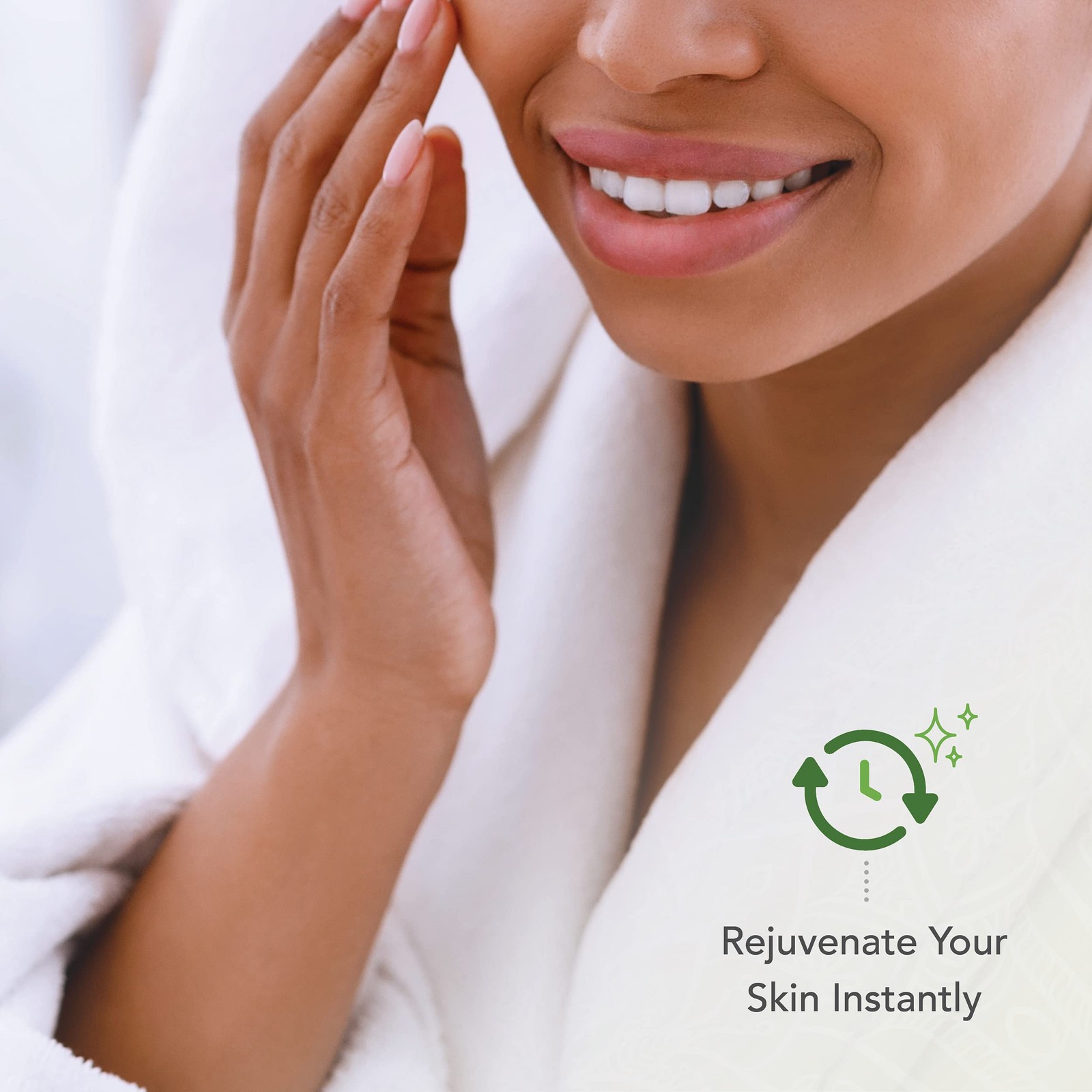 Sudden Change Green Tea Facial Mask – Diminish Wrinkles, Puffiness & More -