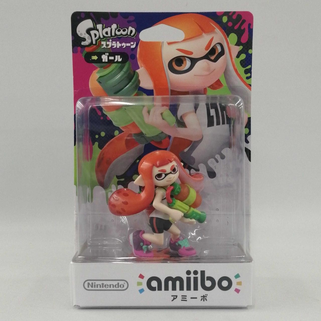 Amiibo Model Splatoon Girl (Orange) NINTENDO