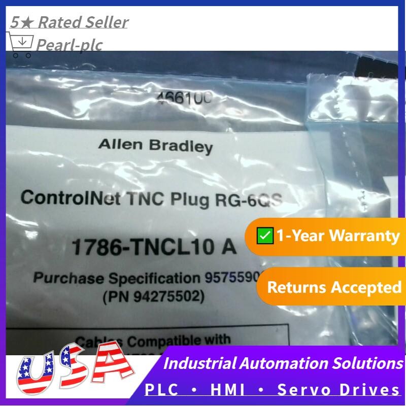 Allen-Bradley 1786-TNCL10 ControlNet TNC NEW Factory Sealed US Free Tax