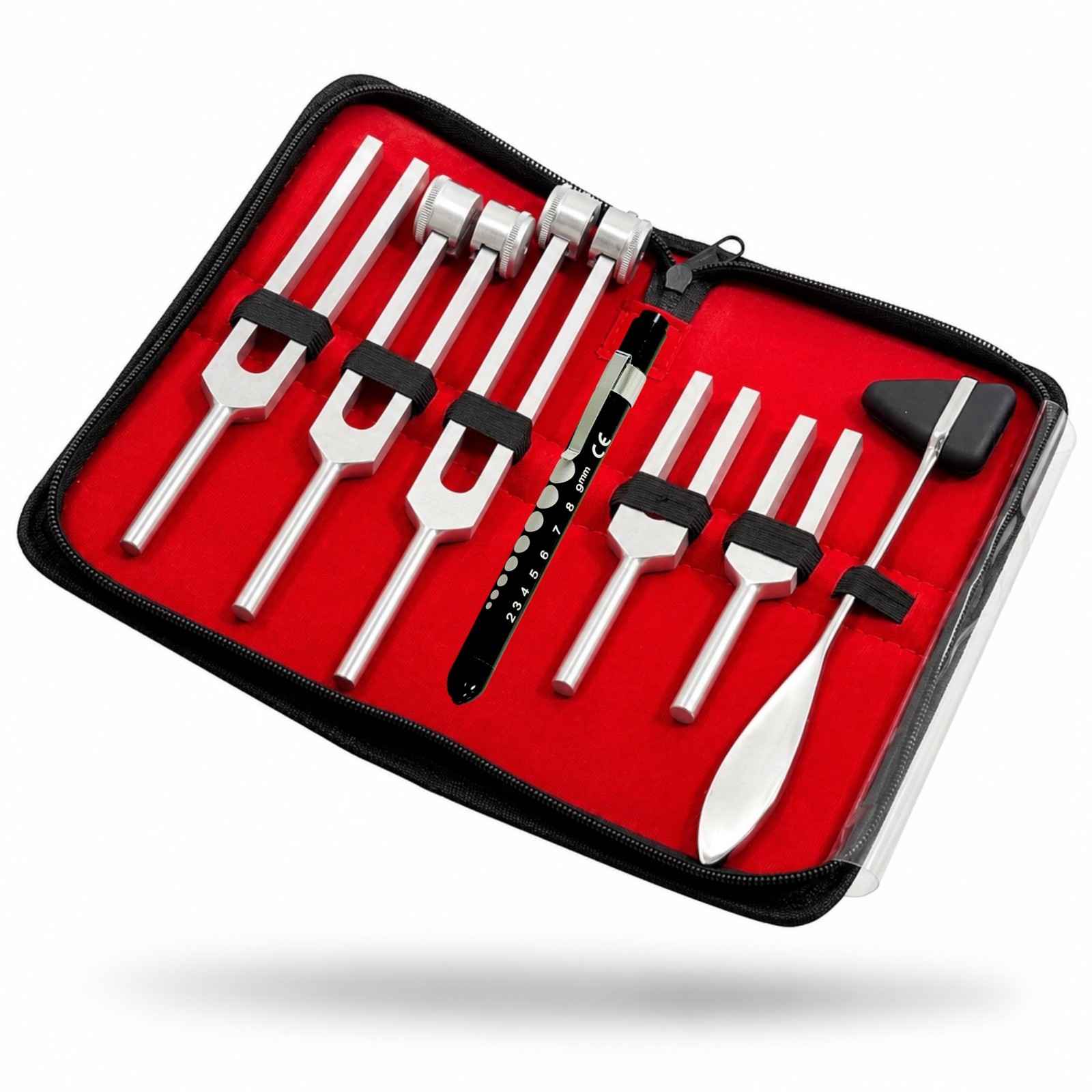 7 Tuning Fork Set Medical Surgical Chiropractic Physical Diagnostic instruments
