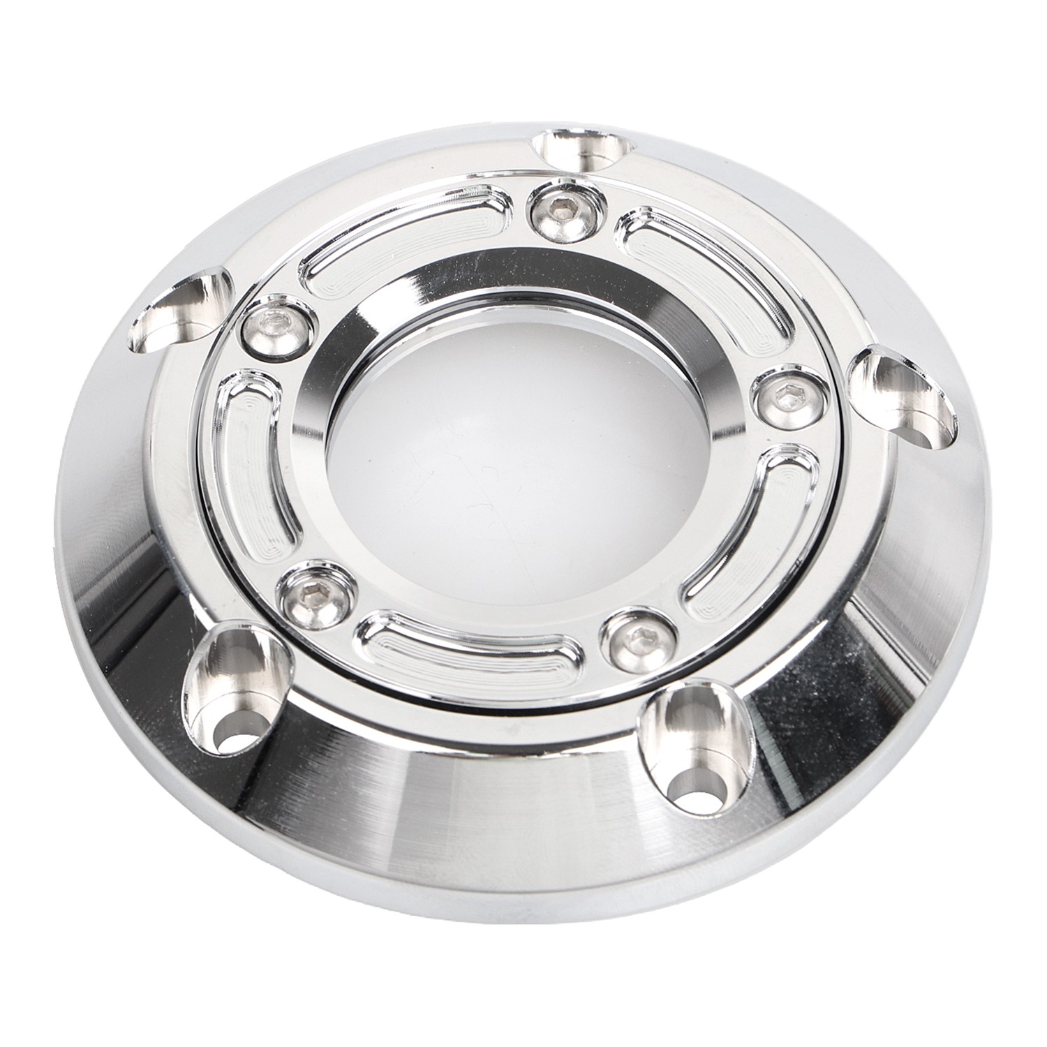 Chrome Clear Derby Timing Timer Covers For Harley Dyna Heritage Softail Touring