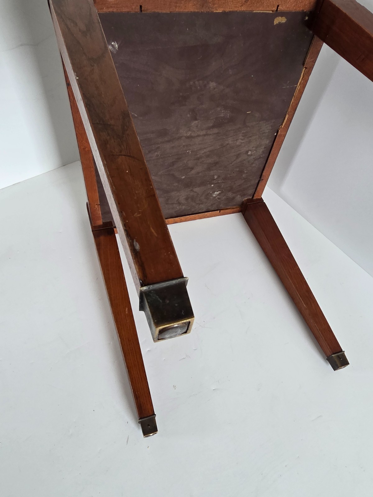 Vintage Wood Singer Sewing Machine Bench / Stool