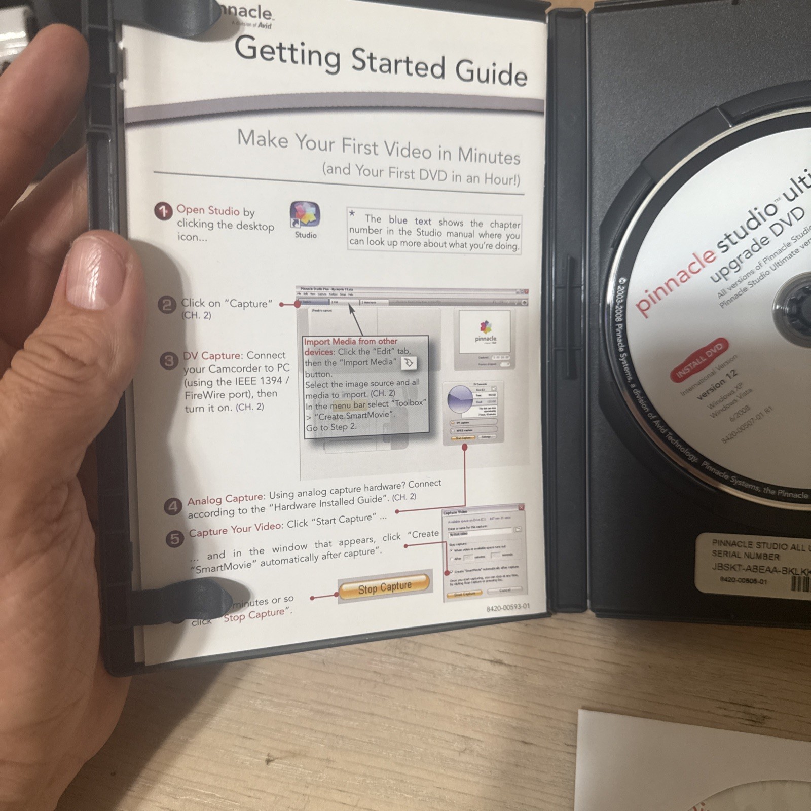 Pinnacle Studio Ultimate Version 12 Upgrade Movie Software