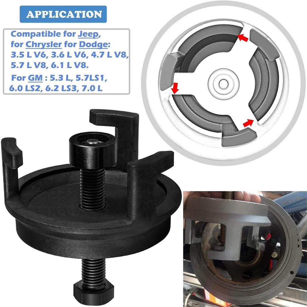 Harmonic Balancer Puller Crank Pulley Puller for GM Engine Models 5.7 LS1 LS2