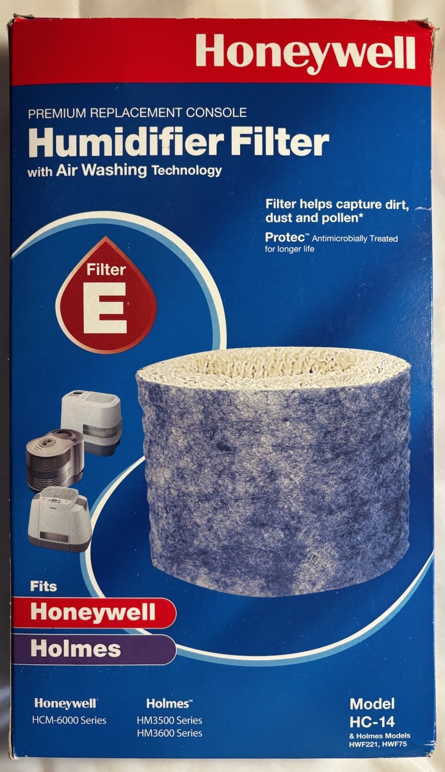 GENUINE Honeywell "E" HC-14 Series Wicking Humidifier Filter