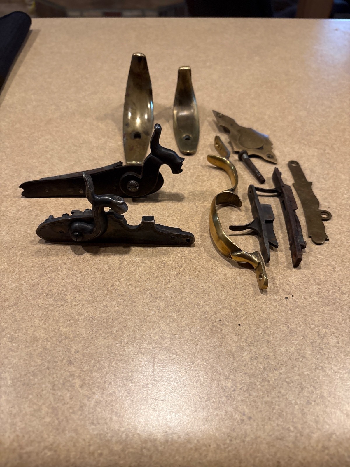 black powder muzzleloader parts lot vintage
