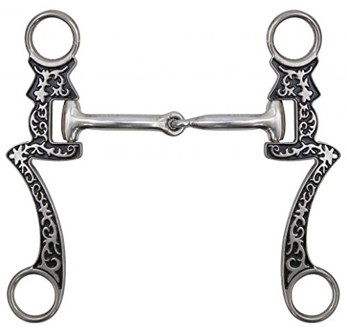 Showman 5" Stainless Steel Seven Cheek Snaffle Bit
