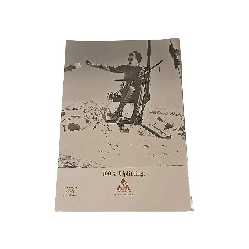 Vintage  1999 Print Ad Tour Sponsor Alpine Ski World Cup Colombia Coffee ad