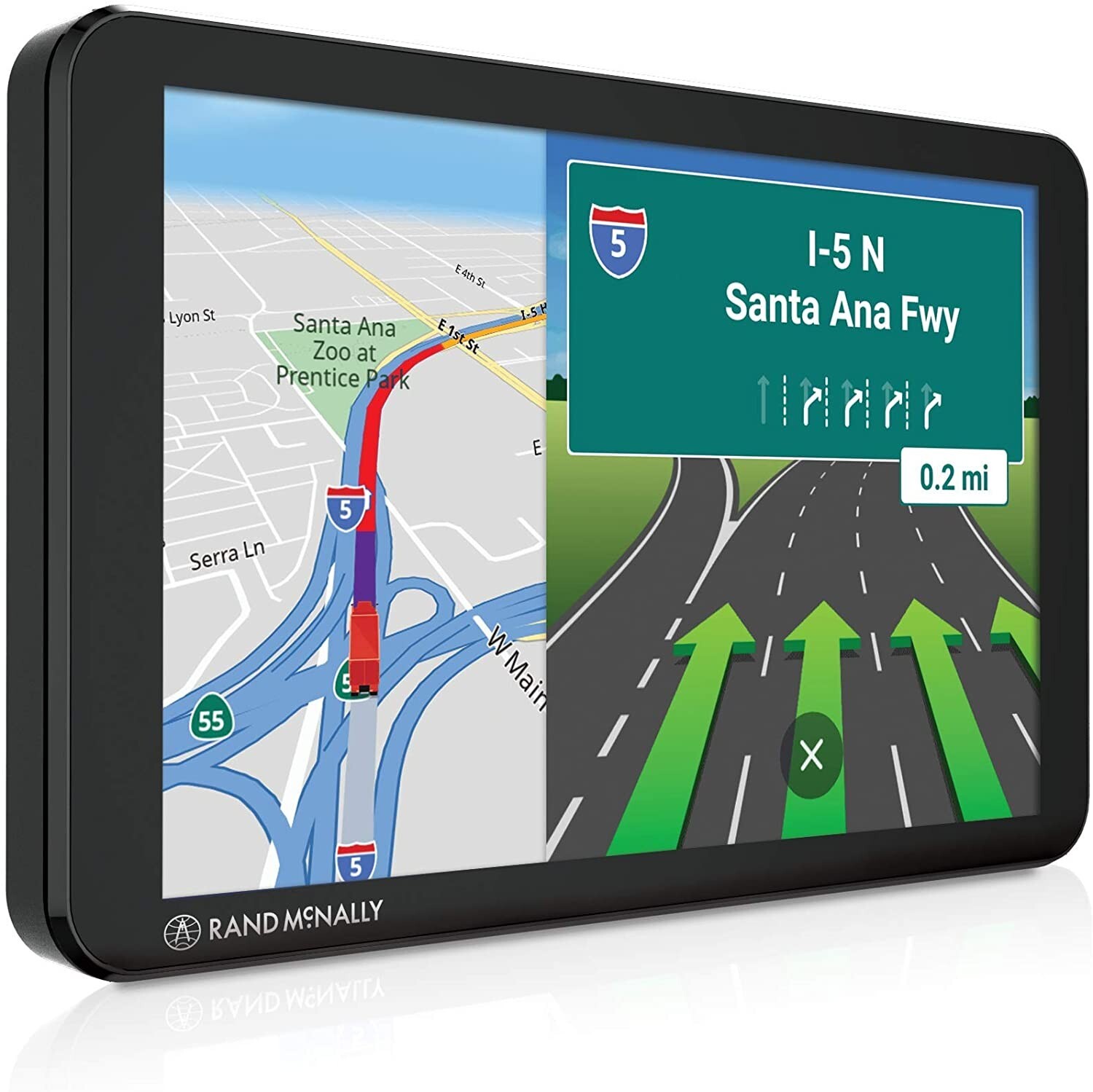 RAND MCNALLY TND-550 LM 5" TRUCK GPS RECEIVER TND550 1yr WARRANTY