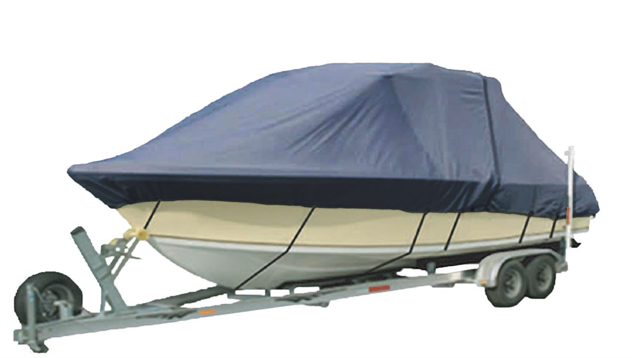 Clearwater 2000 WI - CC Cuddy WA WAC T-Top Hard Top Storage Boat Cover Navy