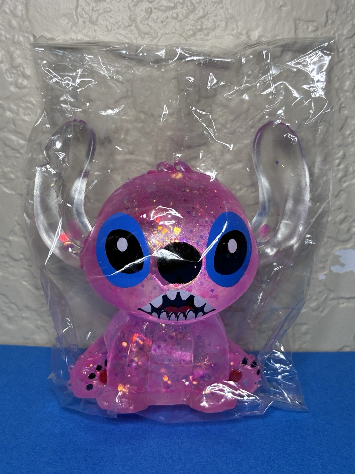 Sugar Squeeze glitter Stitch fidget Toy Pink