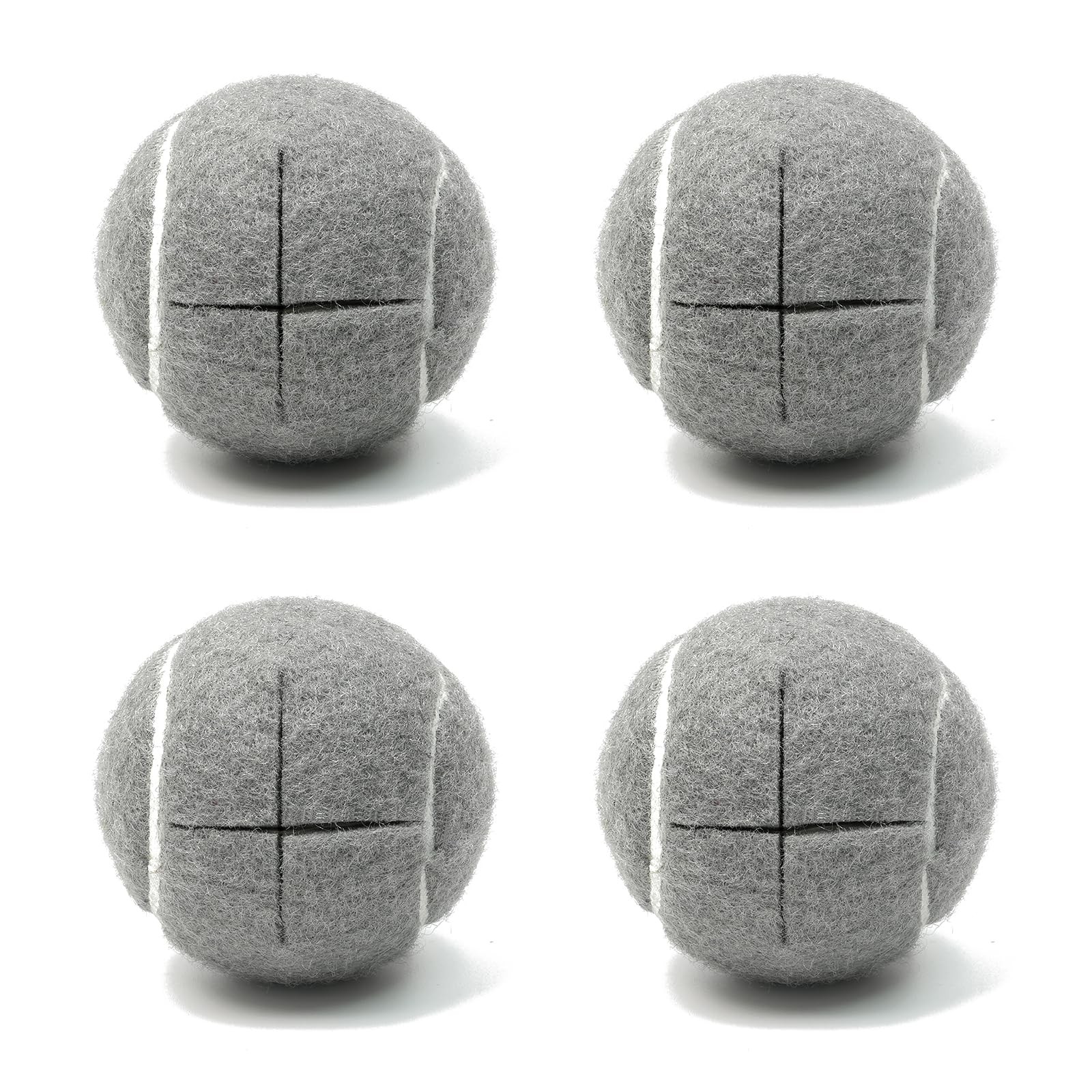 Precut Tennis Balls for Walkers 4 PCS Walker Tennis Ball for Furniture Legs a...