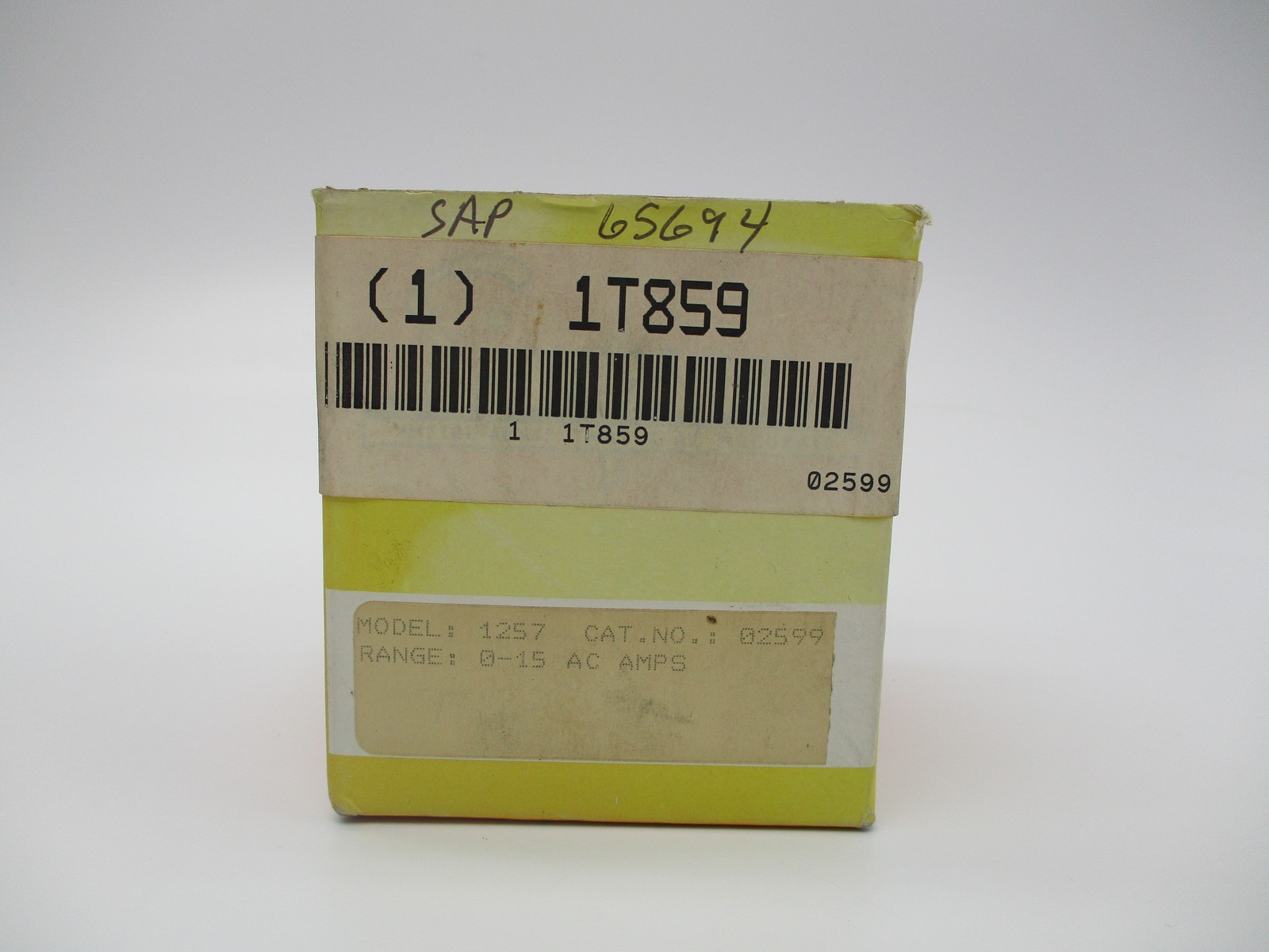 SIMPSON ELECTRIC CO. 1257 PANEL METER NSMP