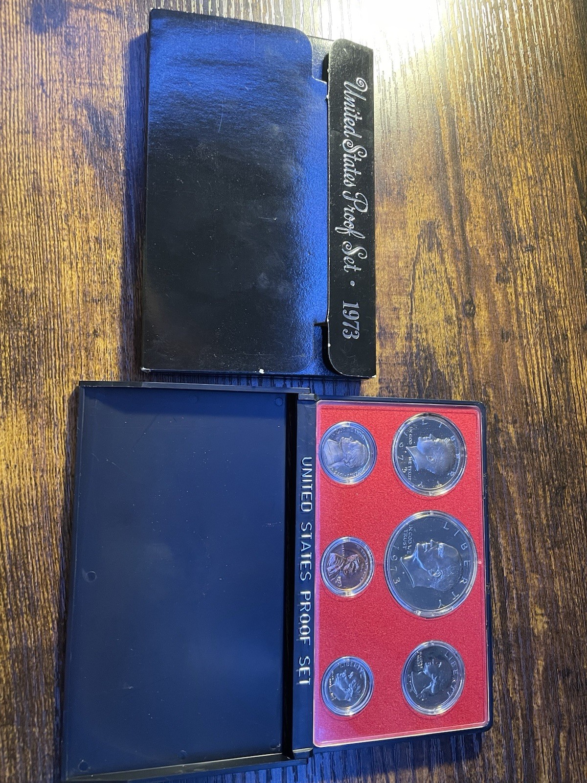 1973-S United States Proof Set Uncirculated Deep Cameo Coins In OGP Box