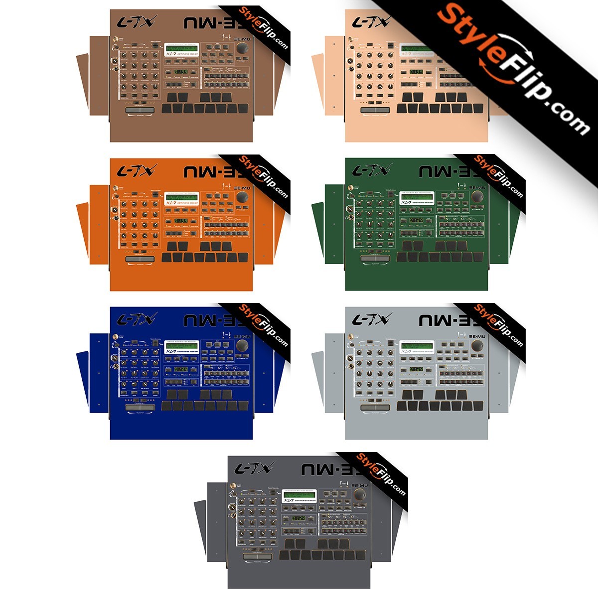 E-mu XL-7 Skin | 7 Neutral Designs | Protective Decal | StyleFlip