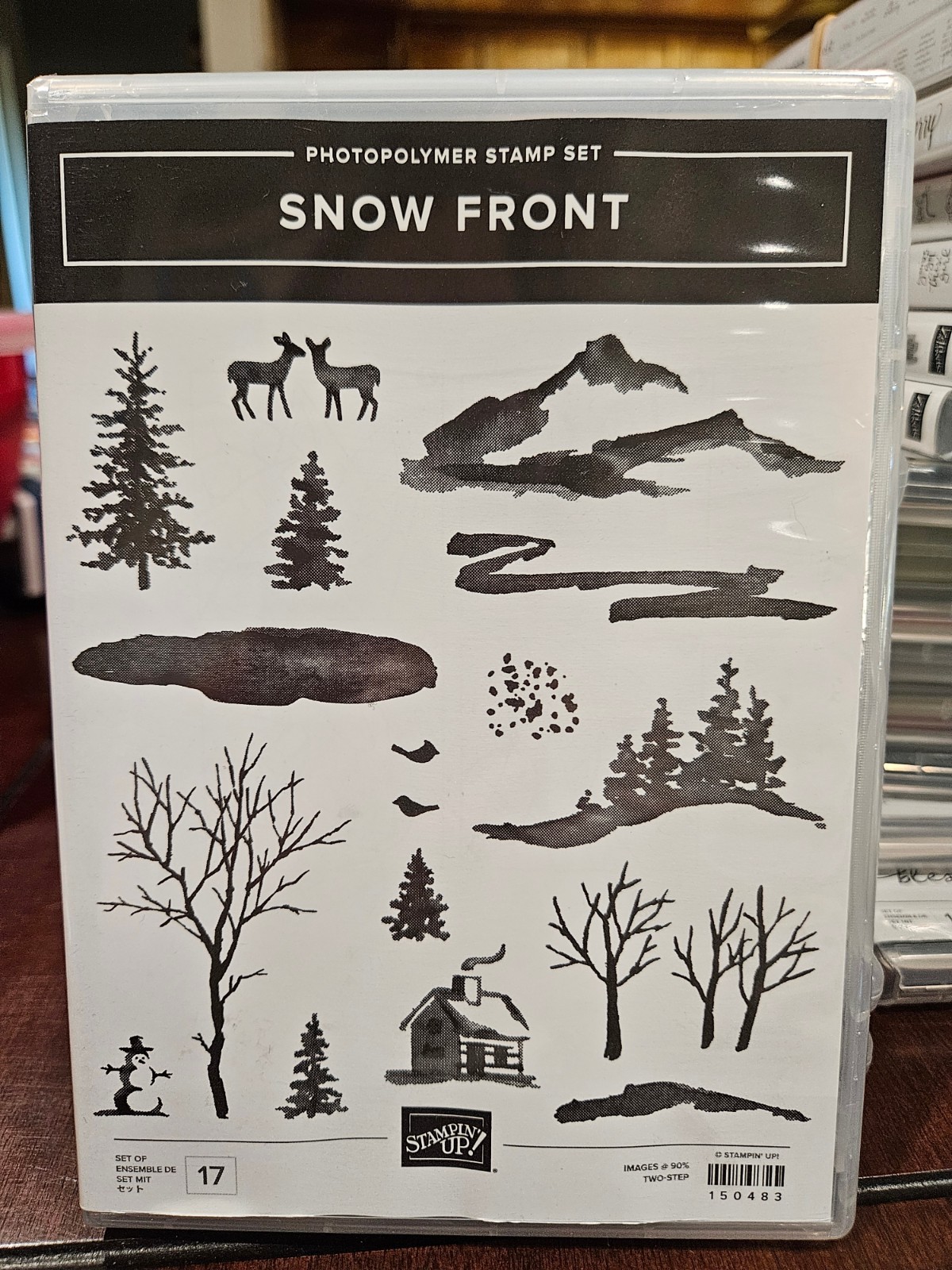 Stampin Up! Photopolymer Stamp Set - Snow Front