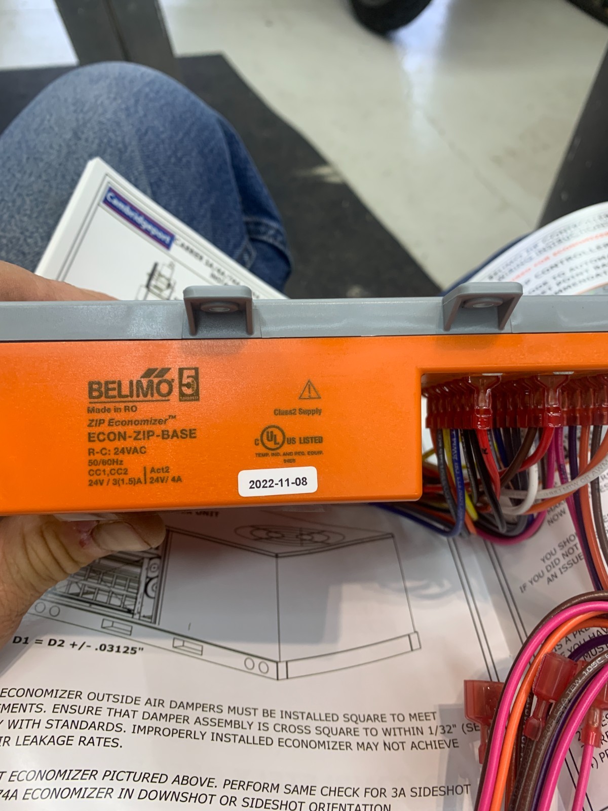 Belimo ECON ZIP BASE 24vac