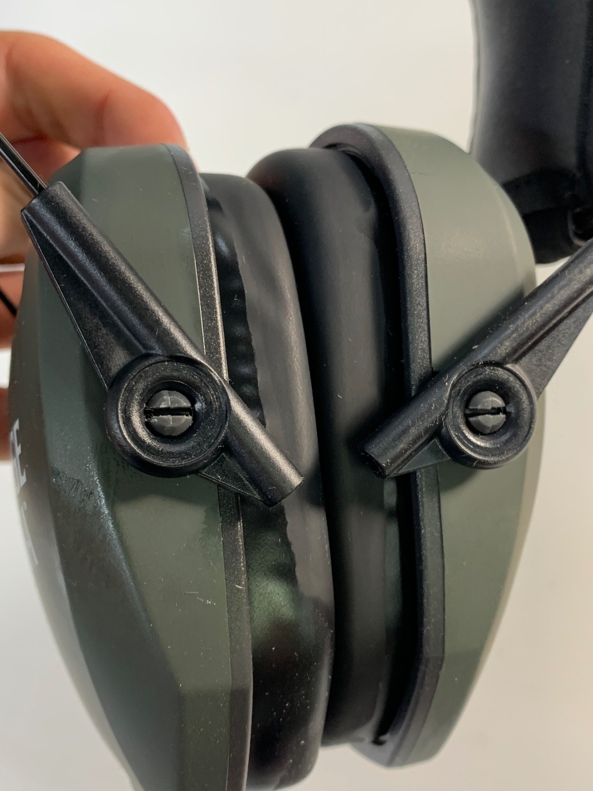 Range USA Earmuff Green Shooting Range Noise Protection Headphones Adjustable