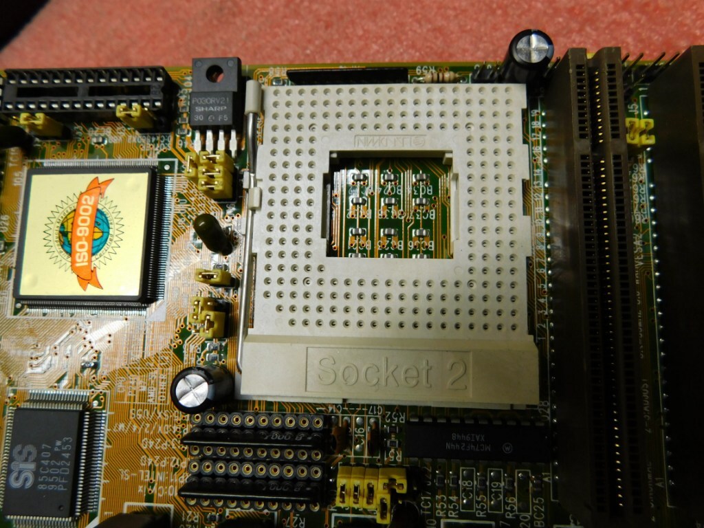 Vintage Socket 2 Motherboard -- KDN-1401/2C -- MX8315