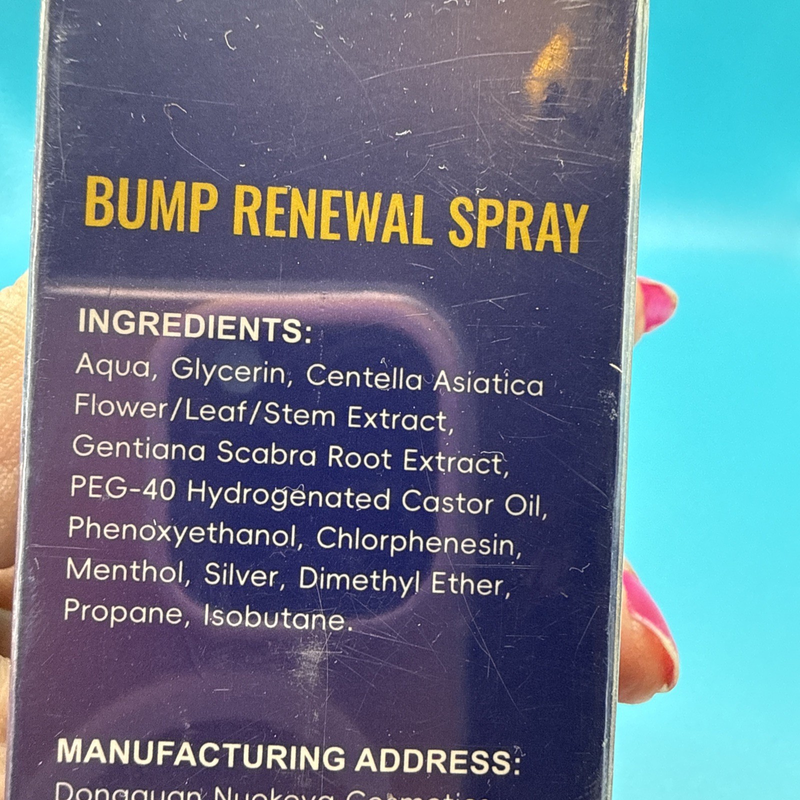 Timilk Chill Erase Bump Renewal Spray Soothing And Cooling Formula Absorbs Quick