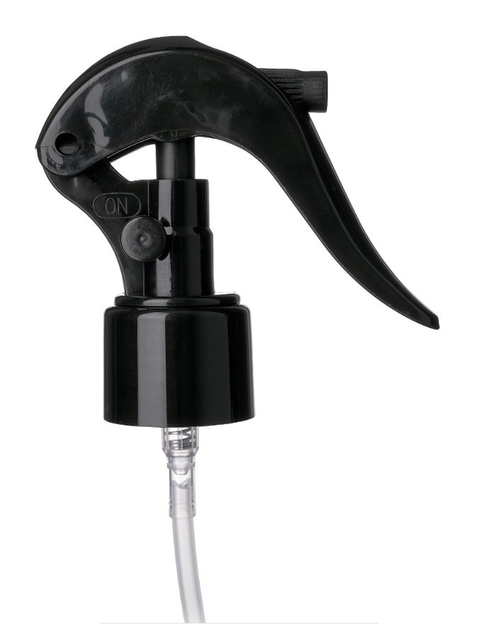 24-410 smooth skirt mini trigger sprayer for plastic and glass bottle