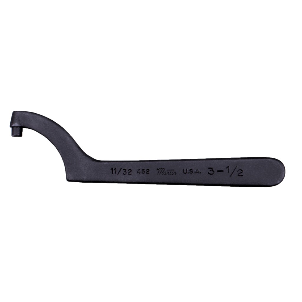 Martin Tool 464 4 Inch Industrial Black Pin Spanner Wrench