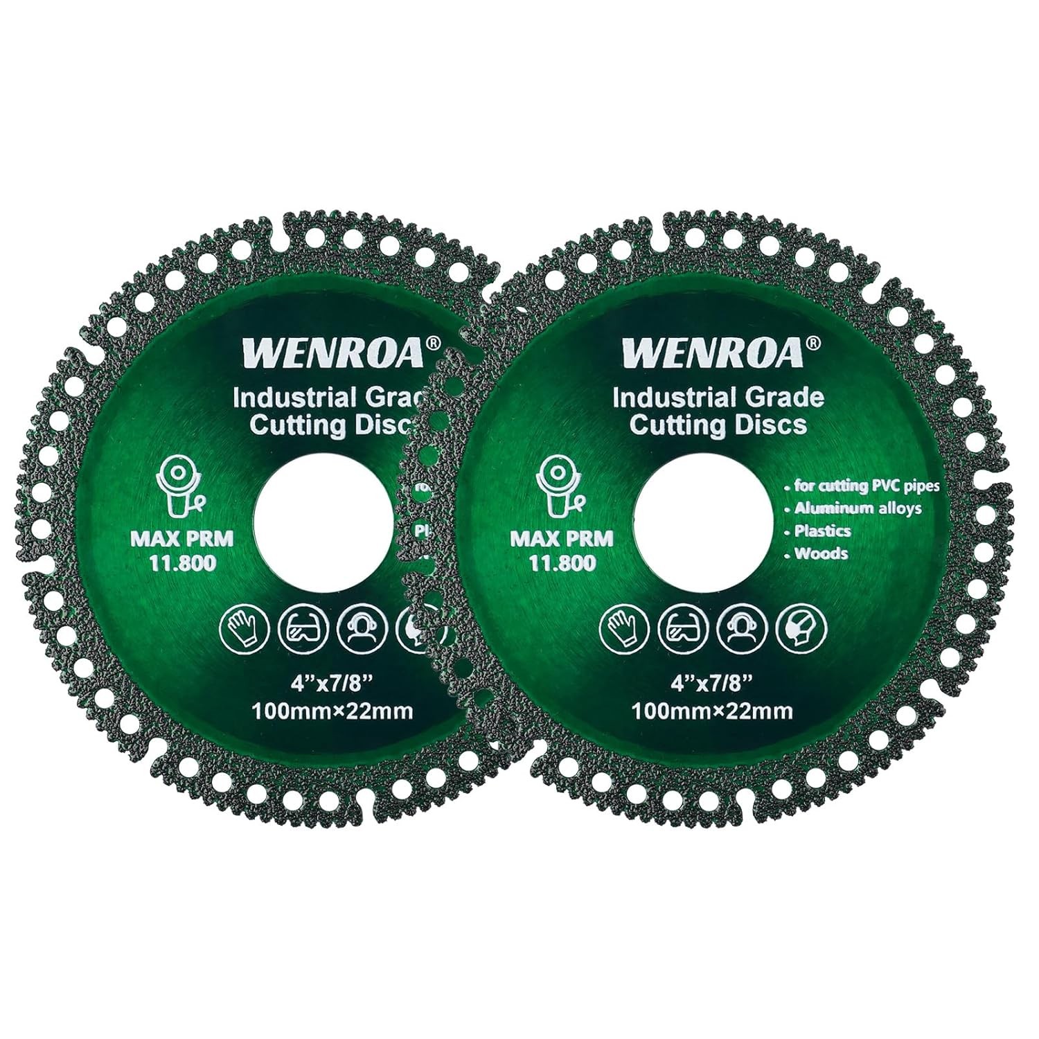 Pack 4" Indestructible Disc for Grinder, Angle Grinder Cutting Disc 2 4.0 Inch