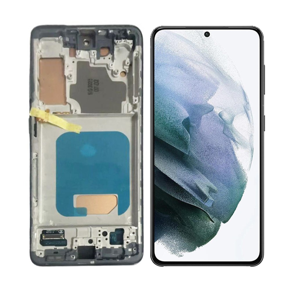 For Samsung Galaxy S21 5G SM-G991U Incell LCD Screen Touch Digitizer W/Frame