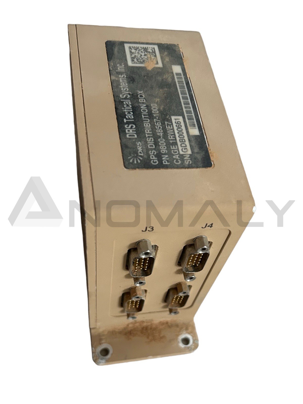 DRS Tactical Systems, GPS Distribution Box, CAGE 1RWE7, NSN 6110-01-698-6107