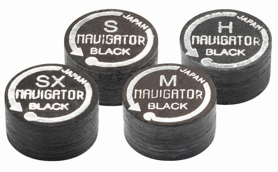 MCDERMOTT BLACK NAVIGATOR TIP HARDNESS IS SOFT 10 LAYER SHIPS FREE BRAND NEW